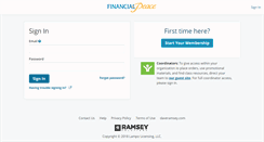 Desktop Screenshot of financialpeace.com